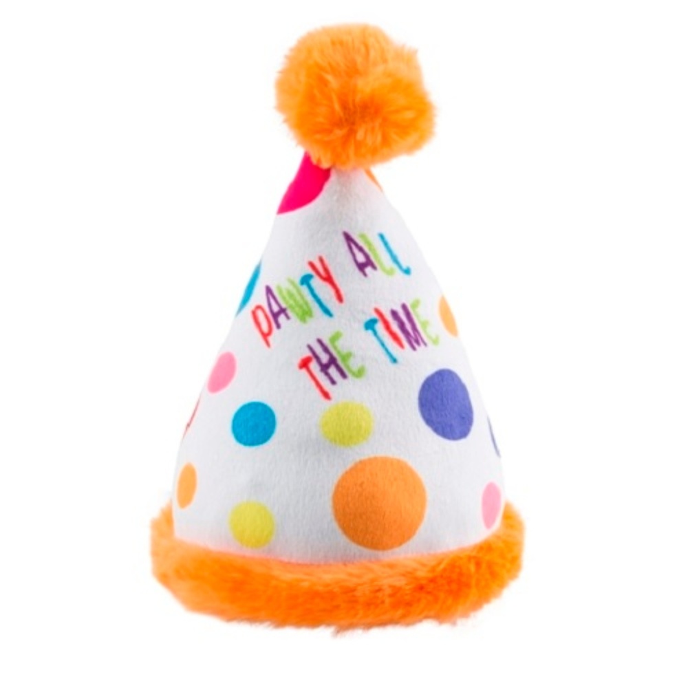 NWT-Happy Birthday Party Hat Dog Toy